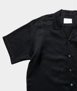 SSSTEIN 26SS "VIS/LI BRIGHT TWILL OVERSIZED OPEN COLLAR SS SHIRT"