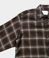 SSSTEIN 26SS "LY/VIS CHECK OVERSIZED LS SHIRT"