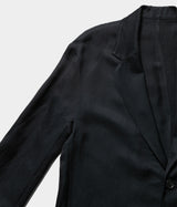 SSSTEIN 26SS "VIS/LI BRIGHT TWILL SINGLE BREASTED JACKET"