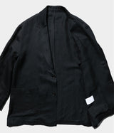 SSSTEIN 26SS "VIS/LI BRIGHT TWILL SINGLE BREASTED JACKET"