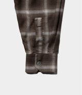 SSSTEIN 26SS "LY/VIS CHECK OVERSIZED LS SHIRT"