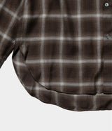 SSSTEIN 26SS "LY/VIS CHECK OVERSIZED LS SHIRT"