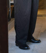 SSSTEIN 26SS "VIS/LI BRIGHT TWILL WIDE EASY TROUSERS"