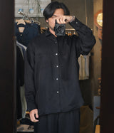 SSSTEIN 26SS "VIS/LI BRIGHT TWILL OVERSIZED LS SHIRT"
