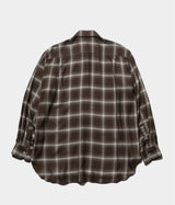 SSSTEIN 26SS "LY/VIS CHECK OVERSIZED LS SHIRT"