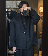 SSSTEIN 26SS "VIS/LI BRIGHT TWILL SINGLE BREASTED JACKET"