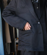 SSSTEIN 26SS "VIS/LI BRIGHT TWILL SINGLE BREASTED JACKET"