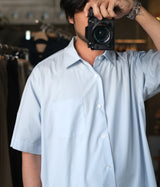SSSTEIN 26SS "SUVIN COTTON OVERSIZED SS SHIRT"