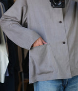 MAATEE&SONS "SHIRTS JACKET / シャークスキンPANE"
