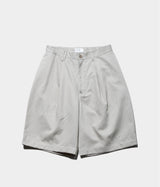 STILL BY HAND "PT10261" Linen mixed wide shorts
