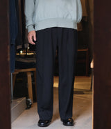 A.PRESSE 2026 Style1 "Wool Rayon Wide Trousers"