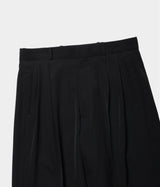 A.PRESSE 2026 Style1 "Wool Rayon Wide Trousers"