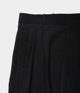 A.PRESSE 2026 Style1 "Wool Rayon Wide Trousers"