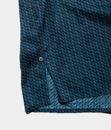 YOKE 26SS "Vintage Pattern Printed Open Collar Shirt"