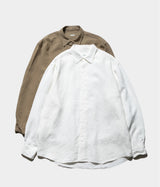 A.PRESSE 2026 Style1 "Hemp Regular Collar Shirt"
