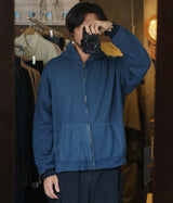 A.PRESSE 2026 Style1 "Vintage Light Weight Zip Sweat Hoodie"