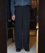 seya. "TRAVEL PANTS/SUMMER HERRINGBONE"
