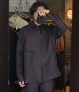 seya. "DOUBLE FACE OVERSHIRT/LEGACY LINEN"