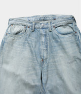 A.PRESSE 2026 Style1 "No.37 Washed Wide Denim Pants"