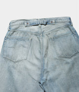 A.PRESSE 2026 Style1 "No.37 Washed Wide Denim Pants"