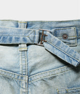 A.PRESSE 2026 Style1 "No.37 Washed Wide Denim Pants"