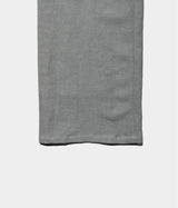 seya. "GROUND PANTS/KERSEY CHAMBRAY LINEN"