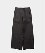 seya. "DOUBLE FACE RELAX PANTS/LEGACY LINEN"