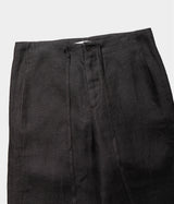 seya. "DOUBLE FACE RELAX PANTS/LEGACY LINEN"