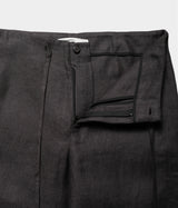 seya. "DOUBLE FACE RELAX PANTS/LEGACY LINEN"