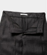 seya. "DOUBLE FACE RELAX PANTS/LEGACY LINEN"