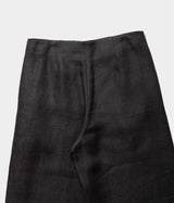 seya. "DOUBLE FACE RELAX PANTS/LEGACY LINEN"