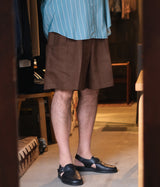 NEAT "Spence Bryson Linen Cargo Shorts"