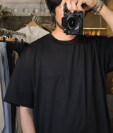 SSSTEIN 26SS "SUPIMA COTTON OVERSIZED POCKET TEE"