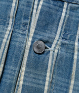 A.PRESSE 2026 Style1 "No.213 Indigo Palaka Denim Jacket"