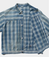 A.PRESSE 2026 Style1 "No.213 Indigo Palaka Denim Jacket"