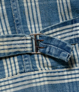 A.PRESSE 2026 Style1 "No.213 Indigo Palaka Denim Jacket"