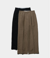 A.PRESSE 2026 Style1 "Linen Rayon Wide Trousers"