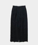 A.PRESSE 2026 Style1 "Linen Rayon Wide Trousers"