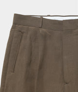 A.PRESSE 2026 Style1 "Linen Rayon Wide Trousers"