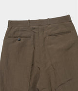 A.PRESSE 2026 Style1 "Linen Rayon Wide Trousers"