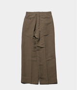 A.PRESSE 2026 Style1 "Linen Rayon Wide Trousers"