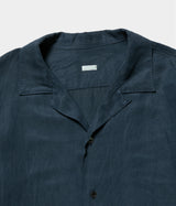 A.PRESSE 2026 Style1 "Vintage Silk Linen Open Collar Shirt"