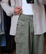 HERILL "HBT linen Cargo pants"