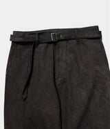 YOKO SAKAMOTO "BELTED TROUSERS"