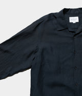 STILL BY HAND "SH05262" Open collar shirt