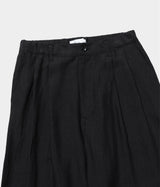 STILL BY HAND "PT08262" Linen wide pants