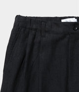 STILL BY HAND "PT08262" Linen wide pants
