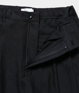 STILL BY HAND "PT08262" Linen wide pants