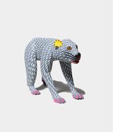 OAXACA WOOD CARVING "クマ (イサイアス・ヒメネス作)"