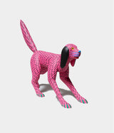 OAXACA WOOD CARVING "イヌ (イサイアス・ヒメネス作)"